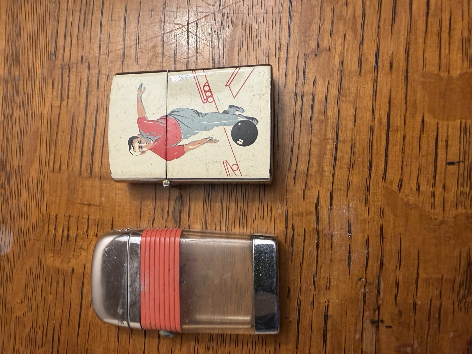 Lot Of 2 Vintage Lighters