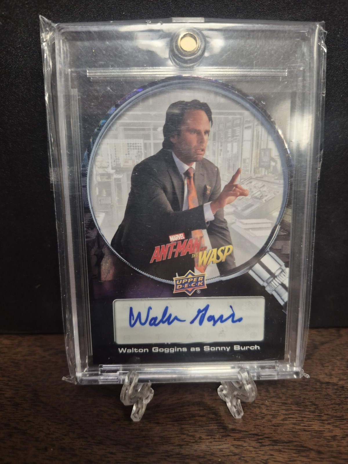 2018 Upper Deck Ant-Man The Wasp Walton Goggins as Sonny Burch Auto Die Cut