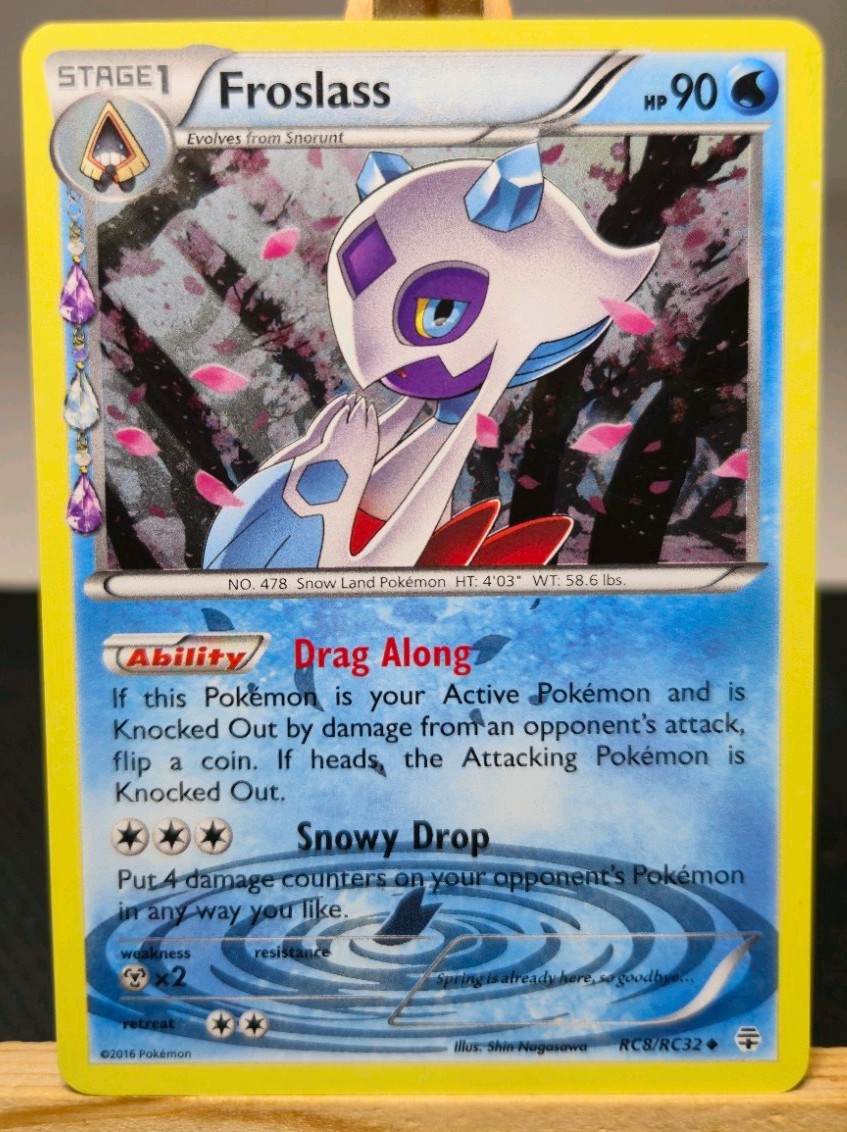 FROSLASS RC8/RC32 HOLO English Radiant Collection N/M POKEMON ENGLISH VINTAGE