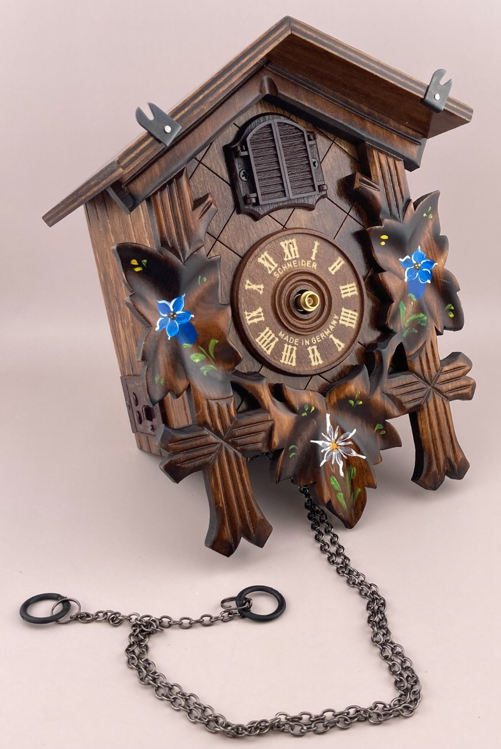 Schneider Black Forest German Cuckoo Clock Leaf & Bird Batteries, Parts Repair