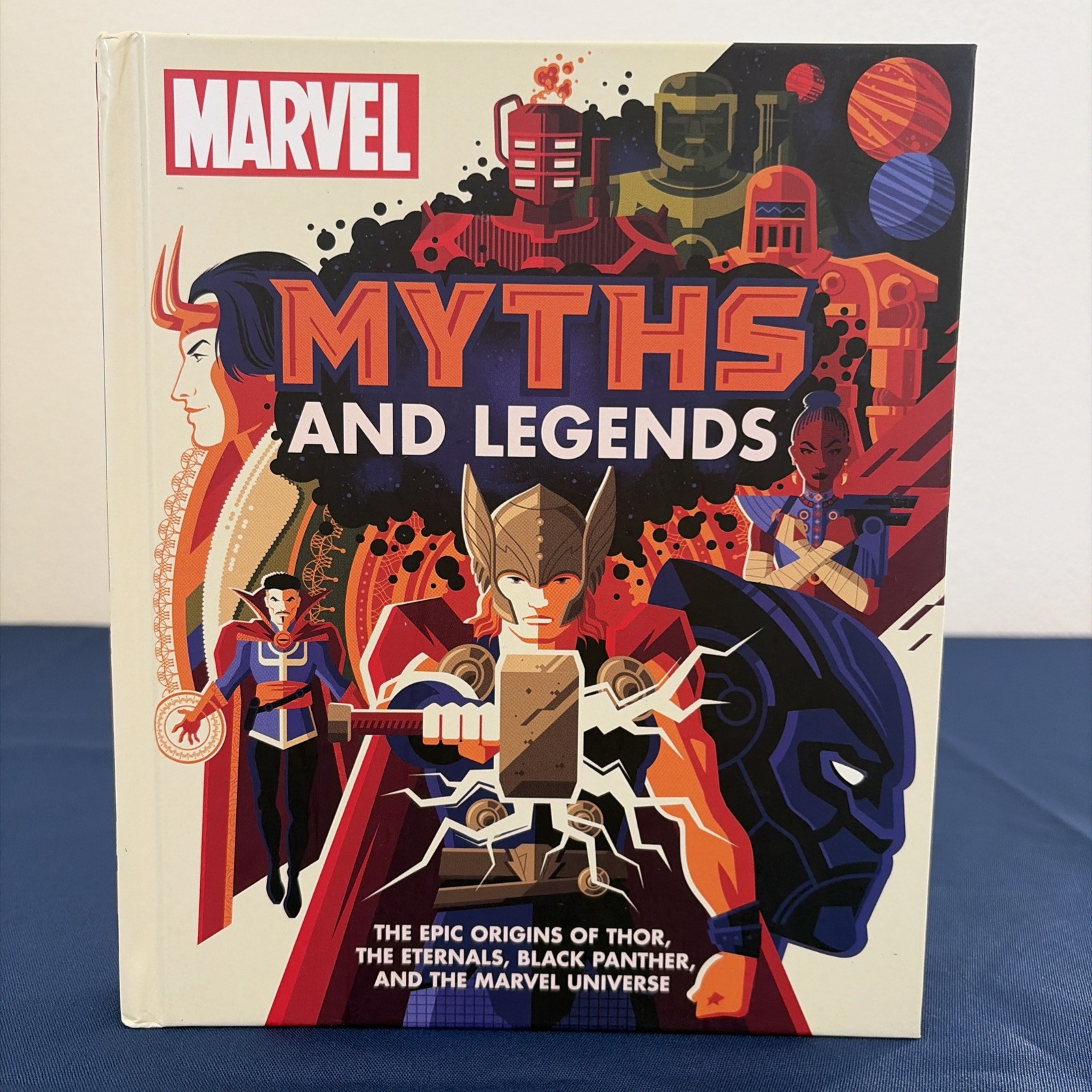 Marvel Myths and Legends Book Thor The Eternals Black Panther Marvel Universe