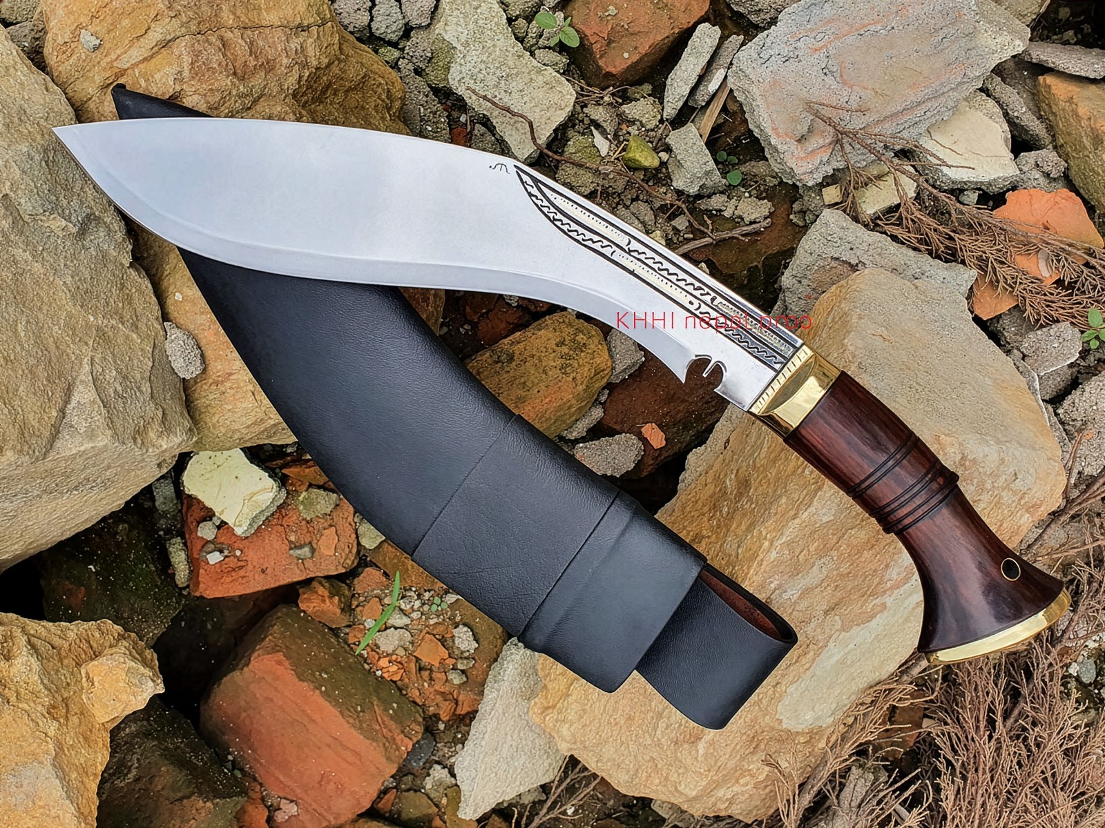 KHHI Classic traditional 13inch Budhune Khukuri, 5160 steel, iconic design