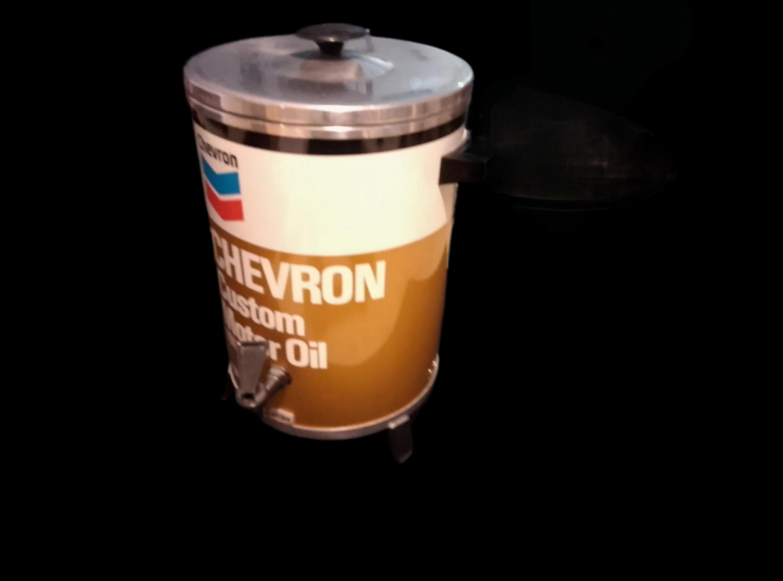 VINTAGE: 1970 Chevron Custom Motor Oil 30-Cup Automatic Coffee Maker by WestBend
