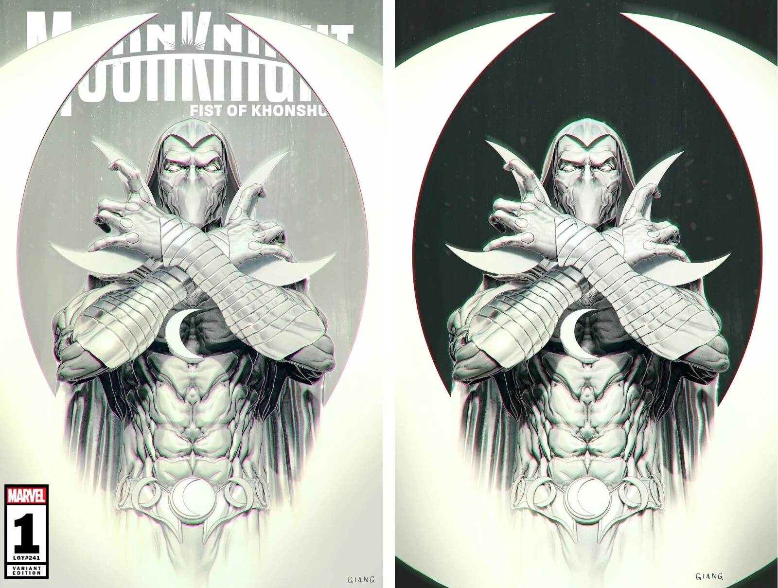 MOON KNIGHT: FIST OF KHONSHU #1 (JOHN GIANG TRADE/VIRGIN SET)(NYCC PREMIERE)