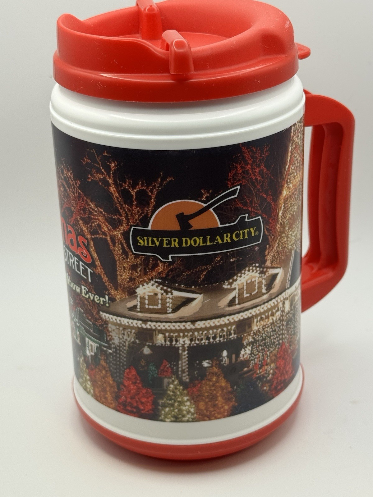 Silver Dollar City Grandfathered Refillable Lg Mug - An Old Time Christmas 2007