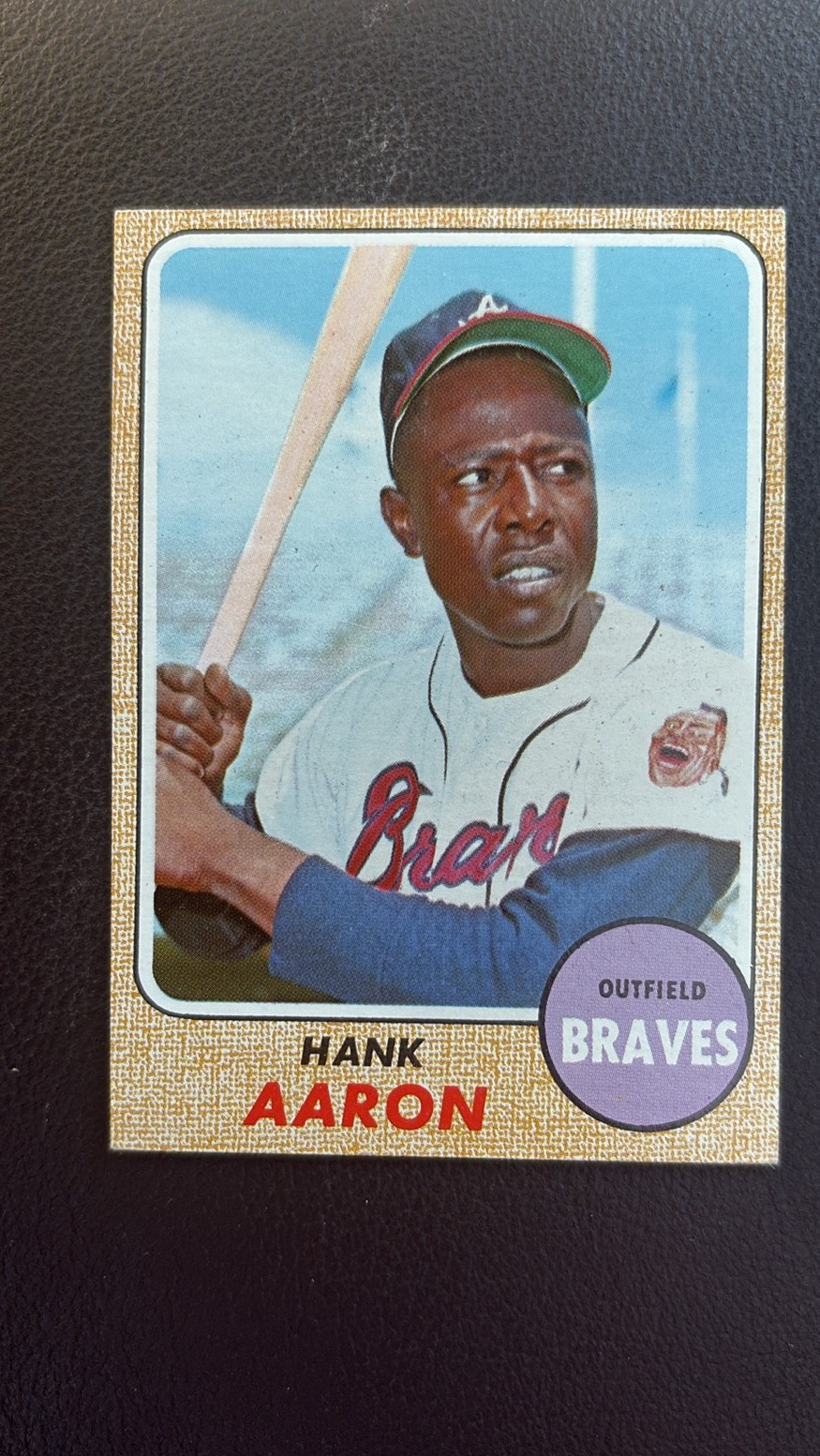 Hank Aaron - 110 of 598 - Lightly Played Condition - Grade 7.3