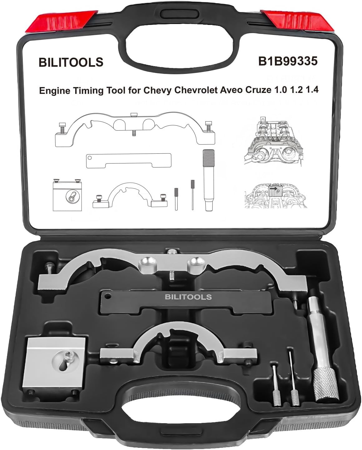 BILITOOLS 1.0 1.2 1.4 L Turbo Engine Timing Tool Kit Compatible with GM