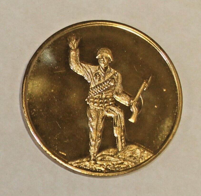 Fort / Ft Benning Georgia Home of Infantry Vintage Army Challenge Coin