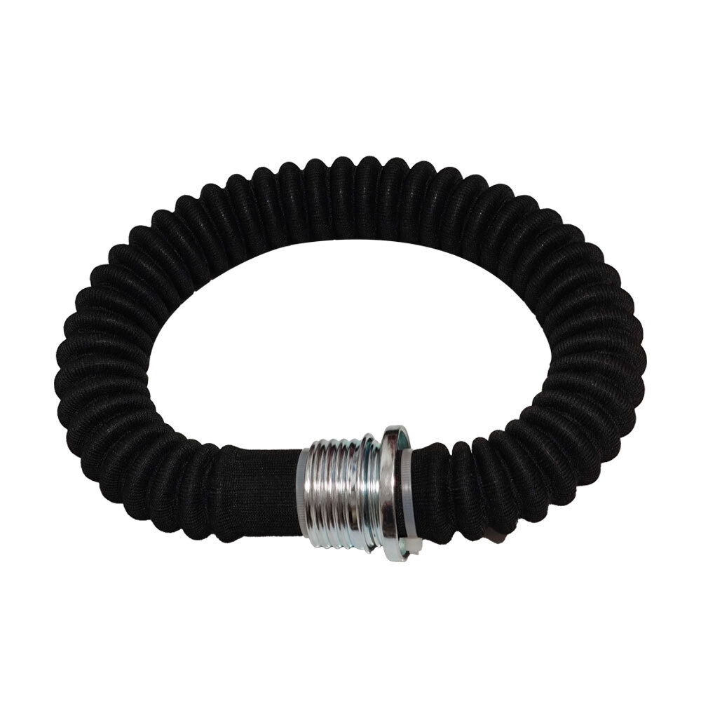 0.5M Rubber Gas Mask Hose w/ Fabric Protection Connect with 40mm Filter Canister