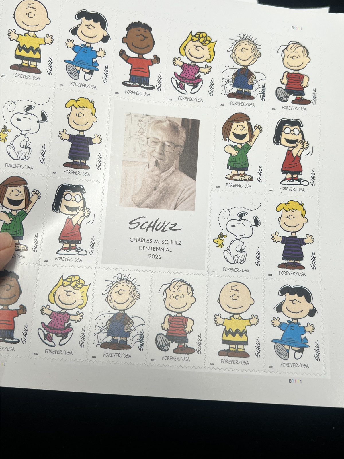 #5726 Charles Schulz 2022 Forever 100Pcs MNH Philatelic Treasure