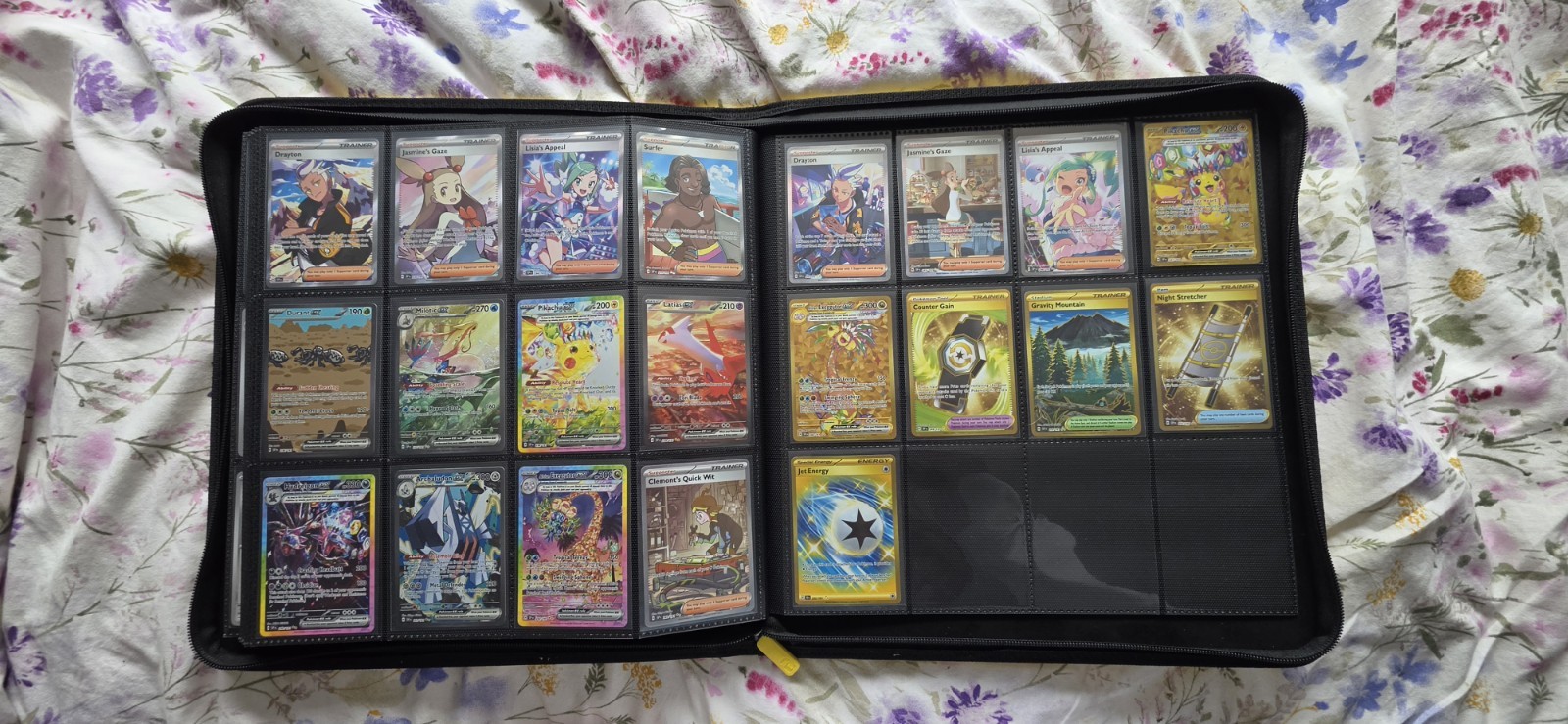 Pokémon TCG | Surging Sparks 100% COMPLETE Master Set With 12 Pocket VaultX 