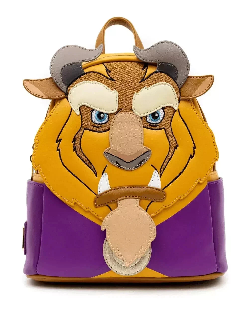 LOUNGEFLY DISNEY BEAUTY & BEAST WINTER BEAST COSPLAY MINI BACKPACK