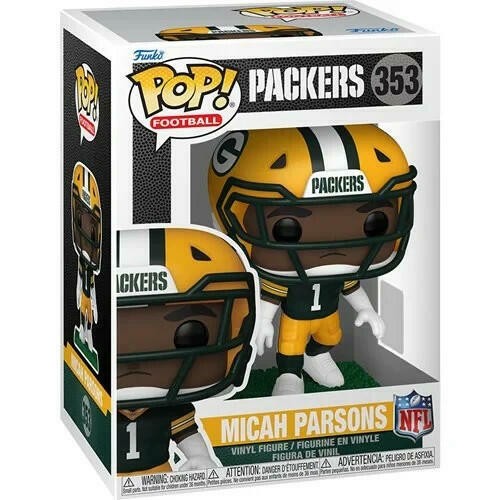 Funko Pop NFL: Micah Parsons (Green & Yellow Uniform)