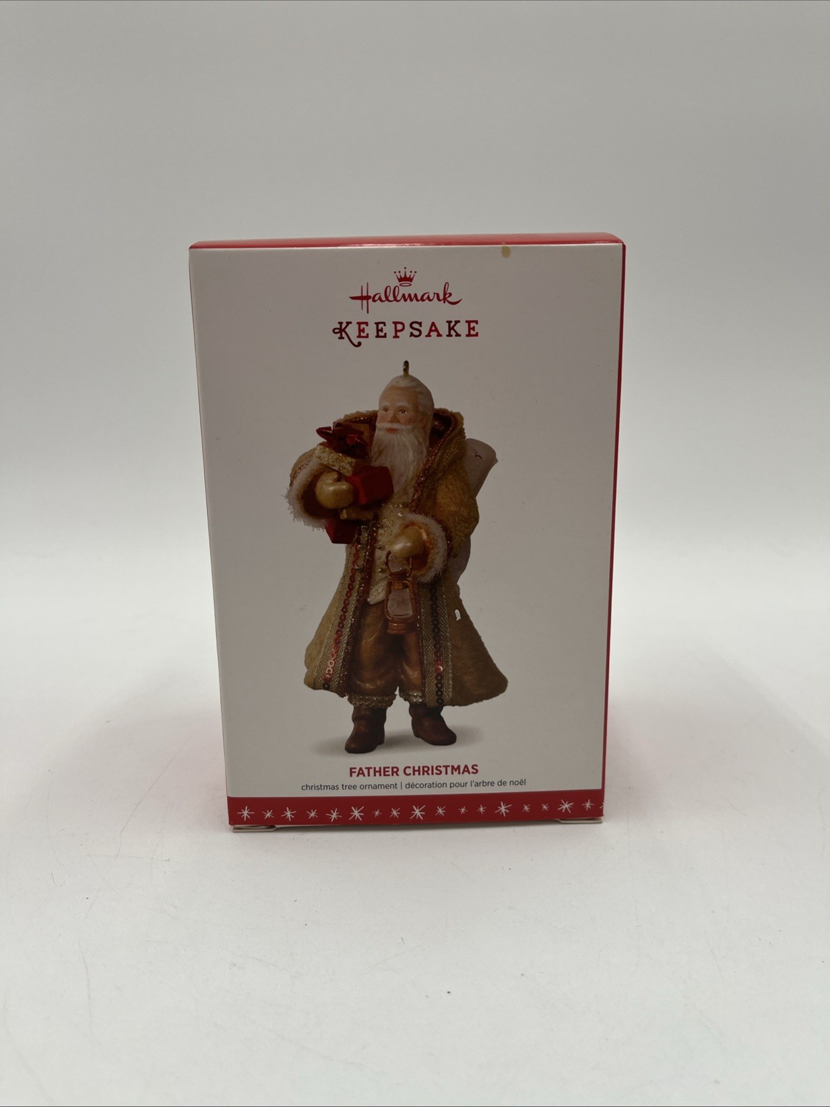 Hallmark 2016 FATHER CHRISTMAS 13TH IN SERIES Ornament NEW 