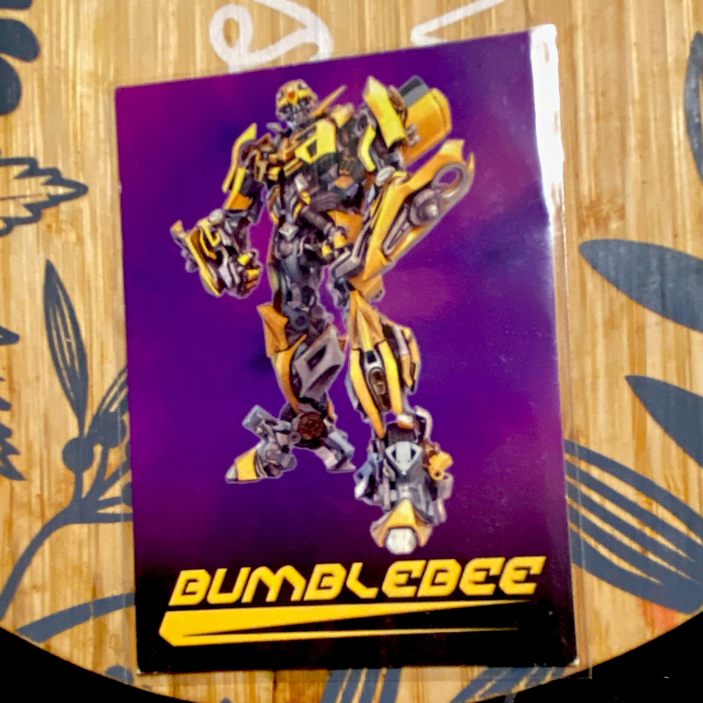 Topps 2014 Transformers Age of Extinction Bumblebee Insert Card #4 of 24