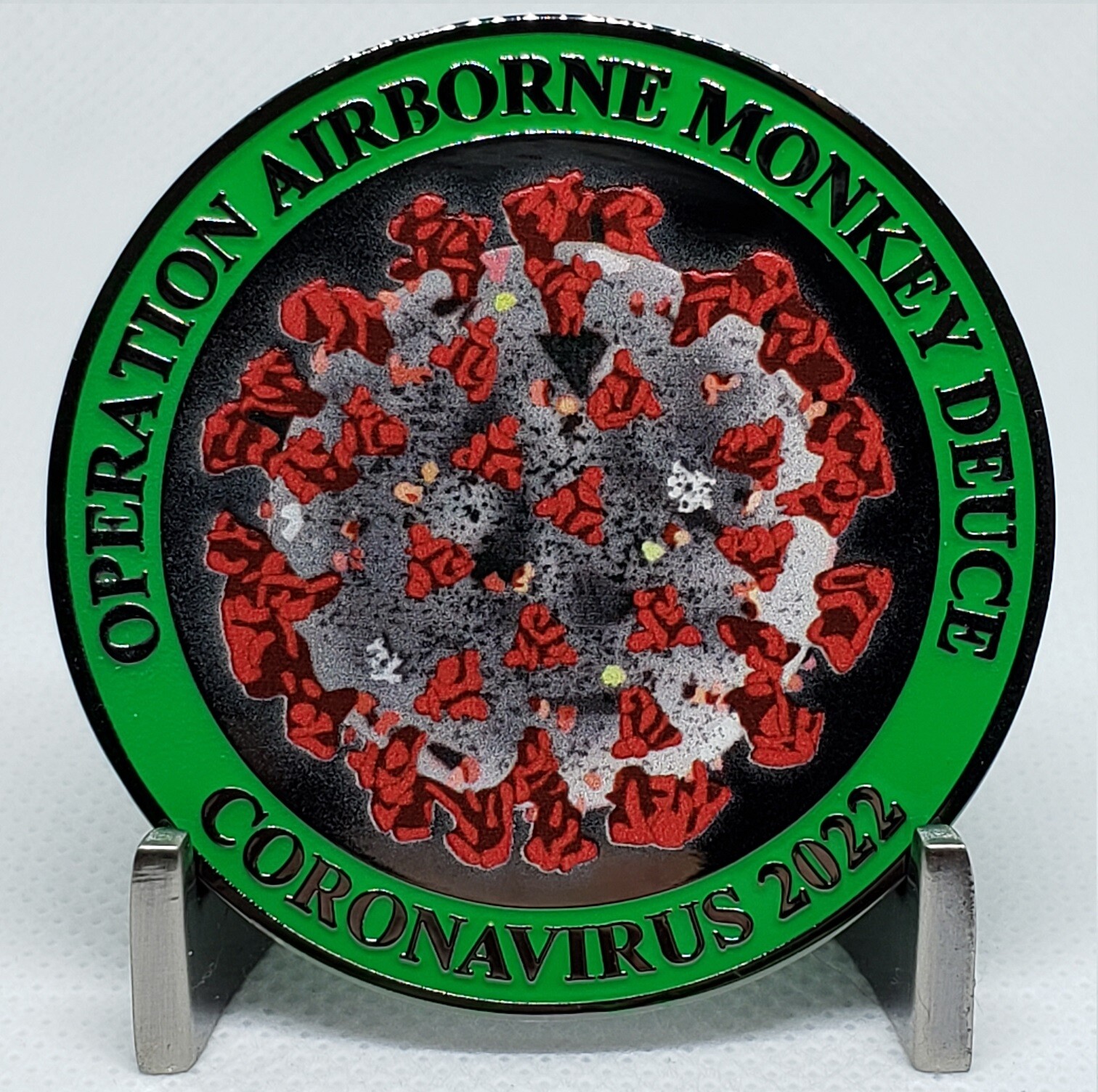 2022 sequel to iconic 2020 Operation Enduring Clusterfuck challenge coin 2024