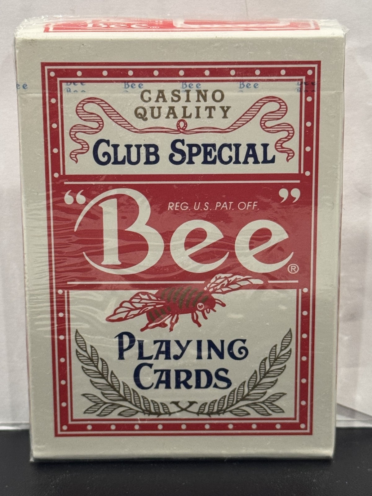 Wynn Casino Icon Back playing card deck Red Standard Index NEW AND SEALED