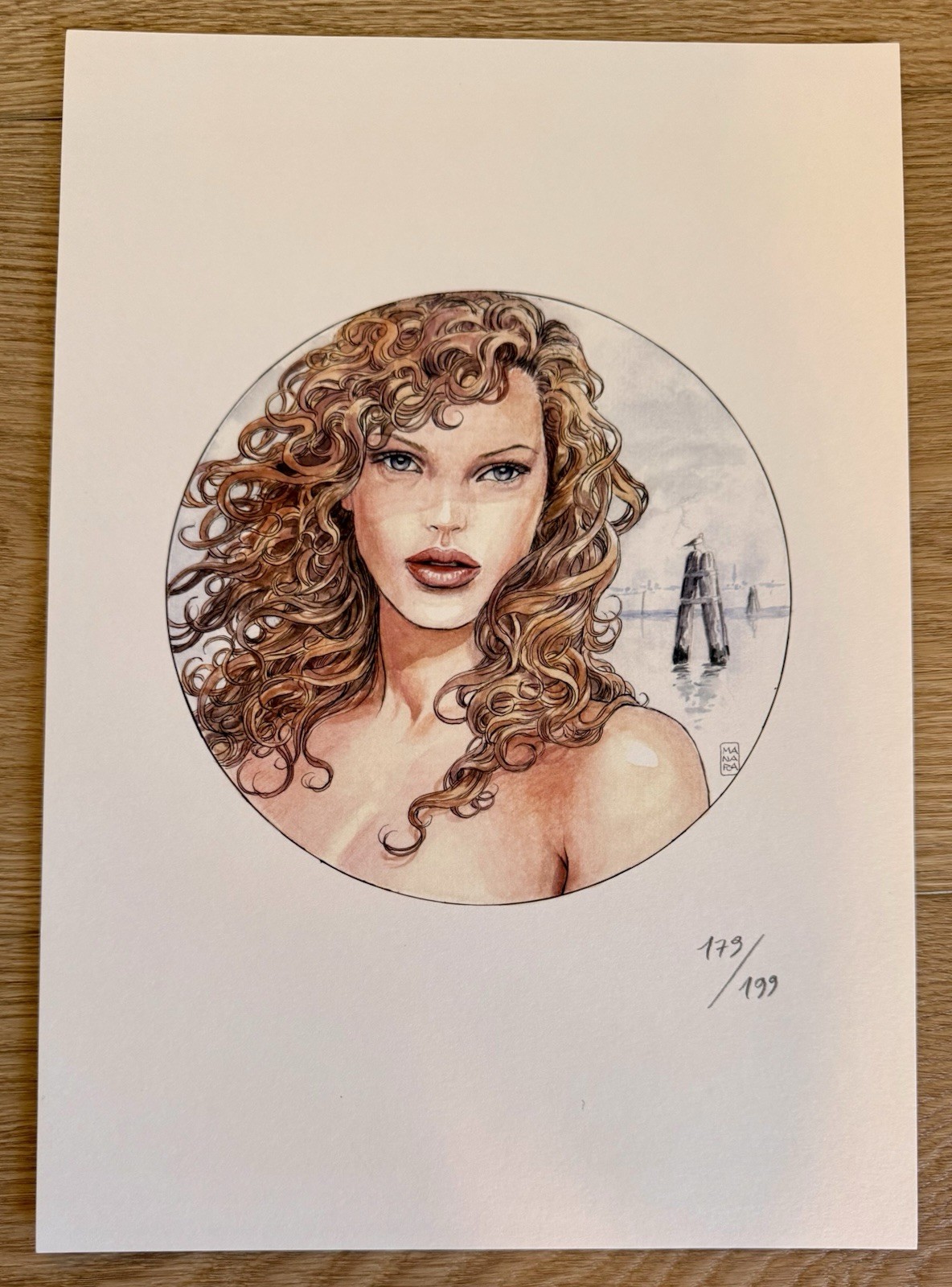 •Milo MANARA: “DESIRABLES” LMTD/#’d (182/199) Portfolio•  -10 GORGEOUS PRINTS-
