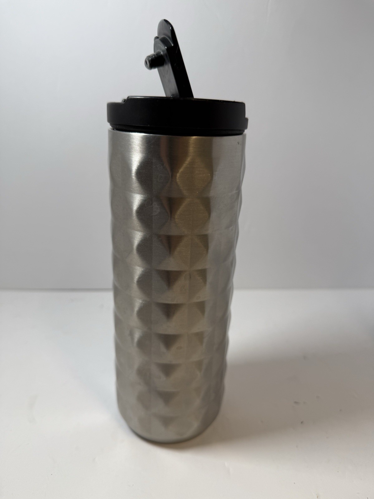 Starbucks 2018 Quilted Brushed Stainless Steel Tumbler 16 Oz