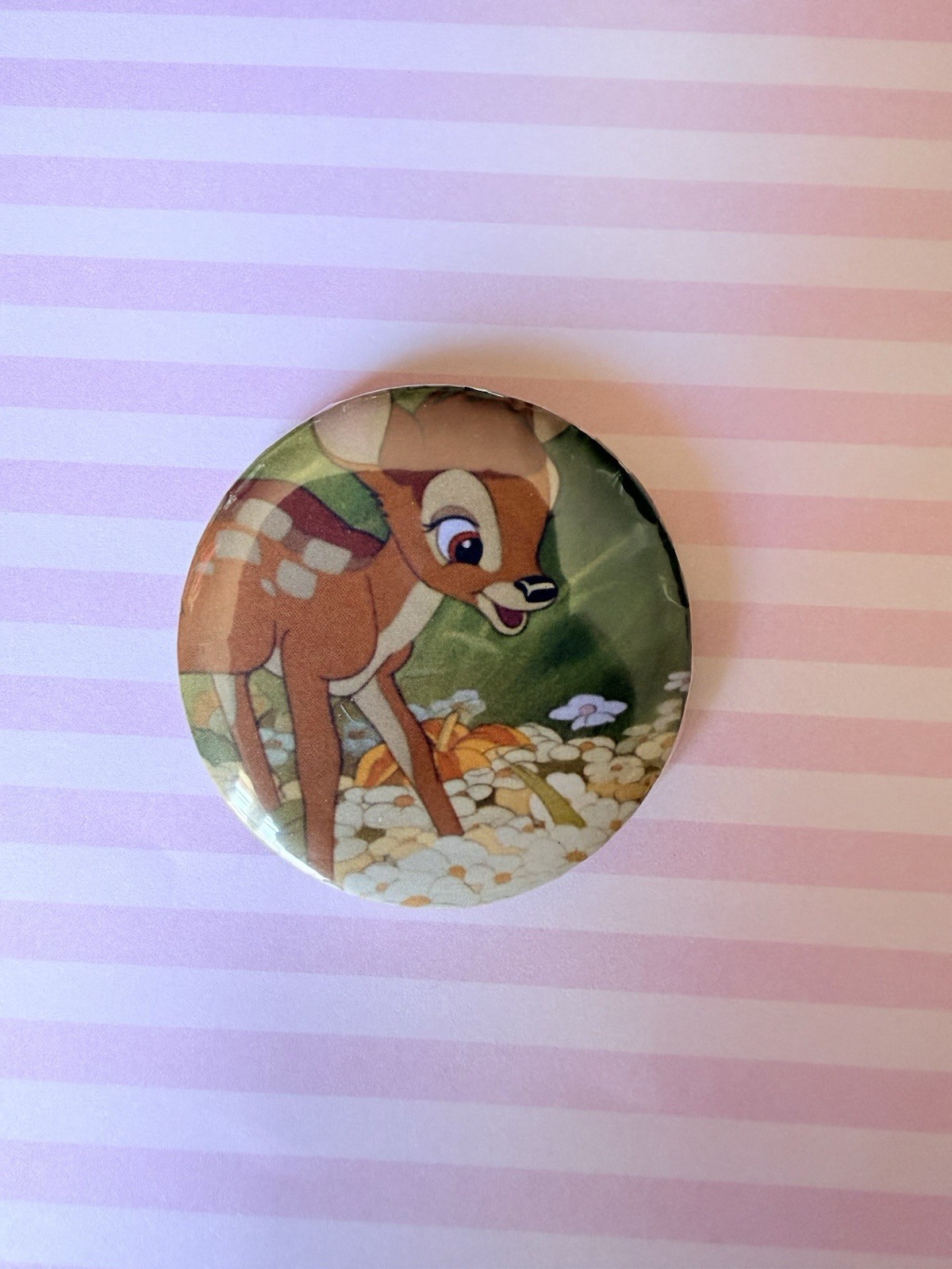 Handmade Disney Bambi 2.28 Inch Button