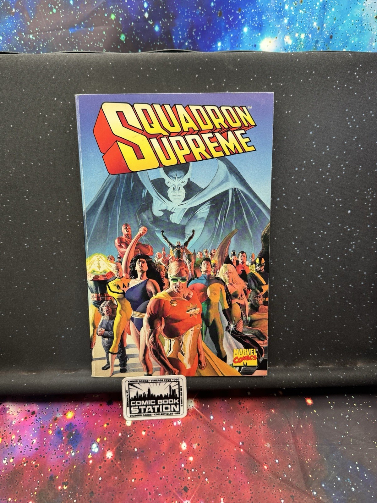 Marvel Squadron Supreme TPB Marvel Gruenwald Ashes 1st Print TC