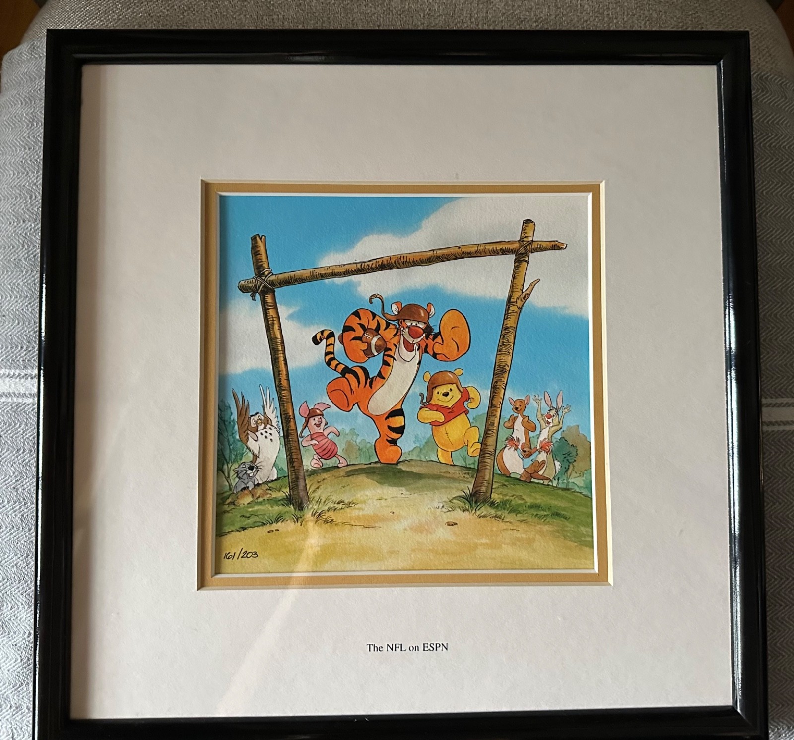 This listing is for a beautiful matching pair of officially licensed Disney Art 
