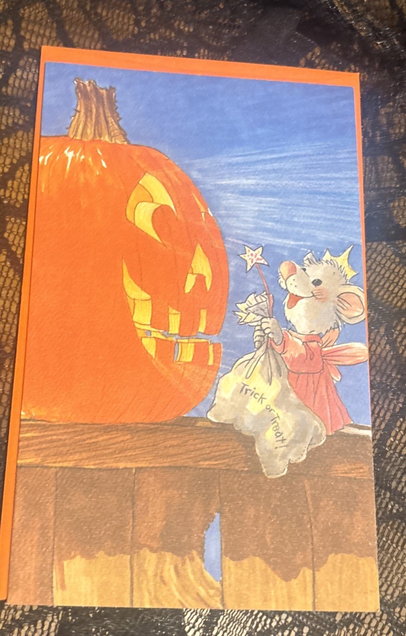 Vintage 1992 Suzy’s Zoo Halloween Greeting Card NOS w/ Envelope