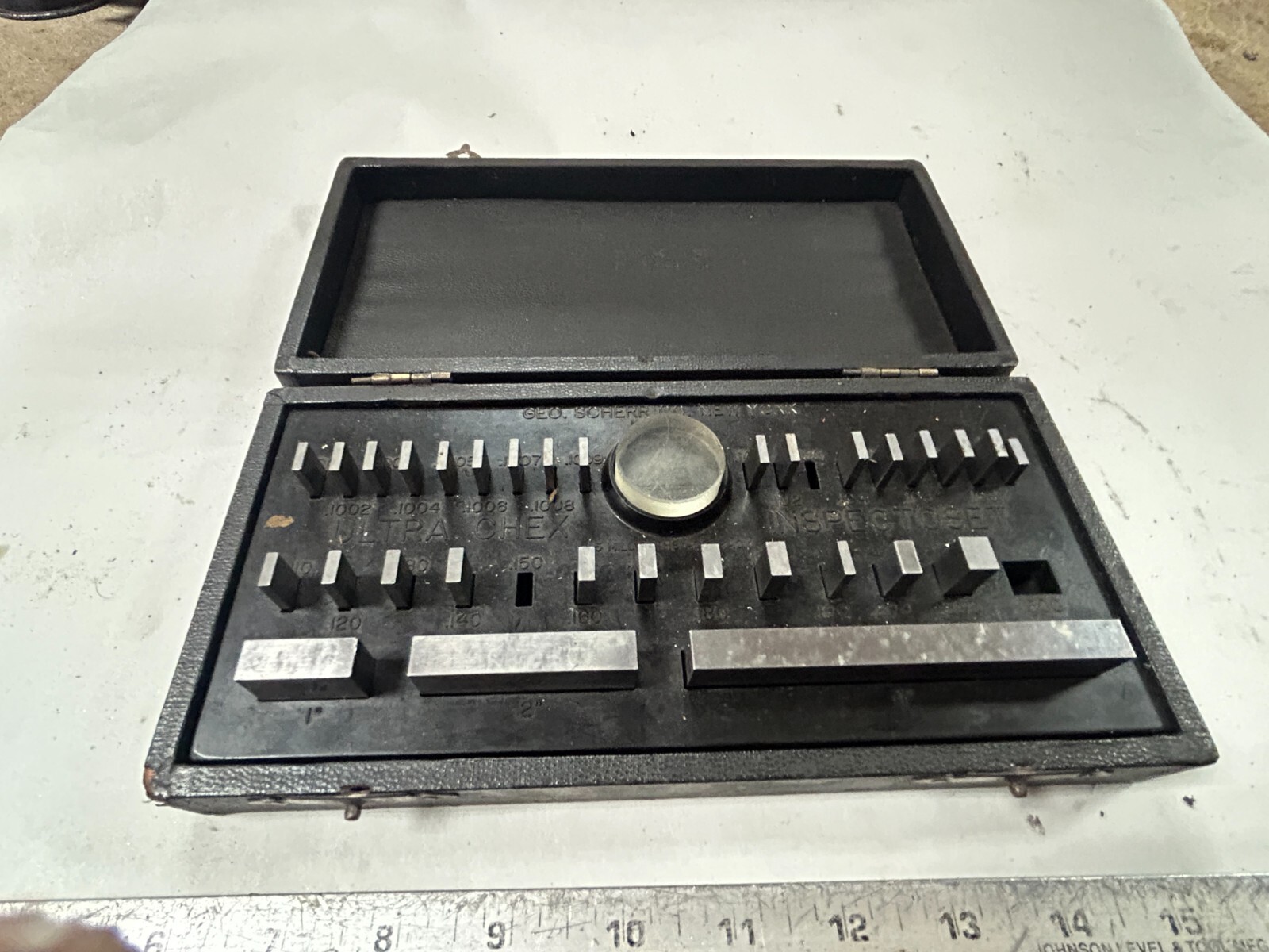 MACHINIST OfCe LATHE MILL Machinist G Scherr Ultra Chex Gage Blocks