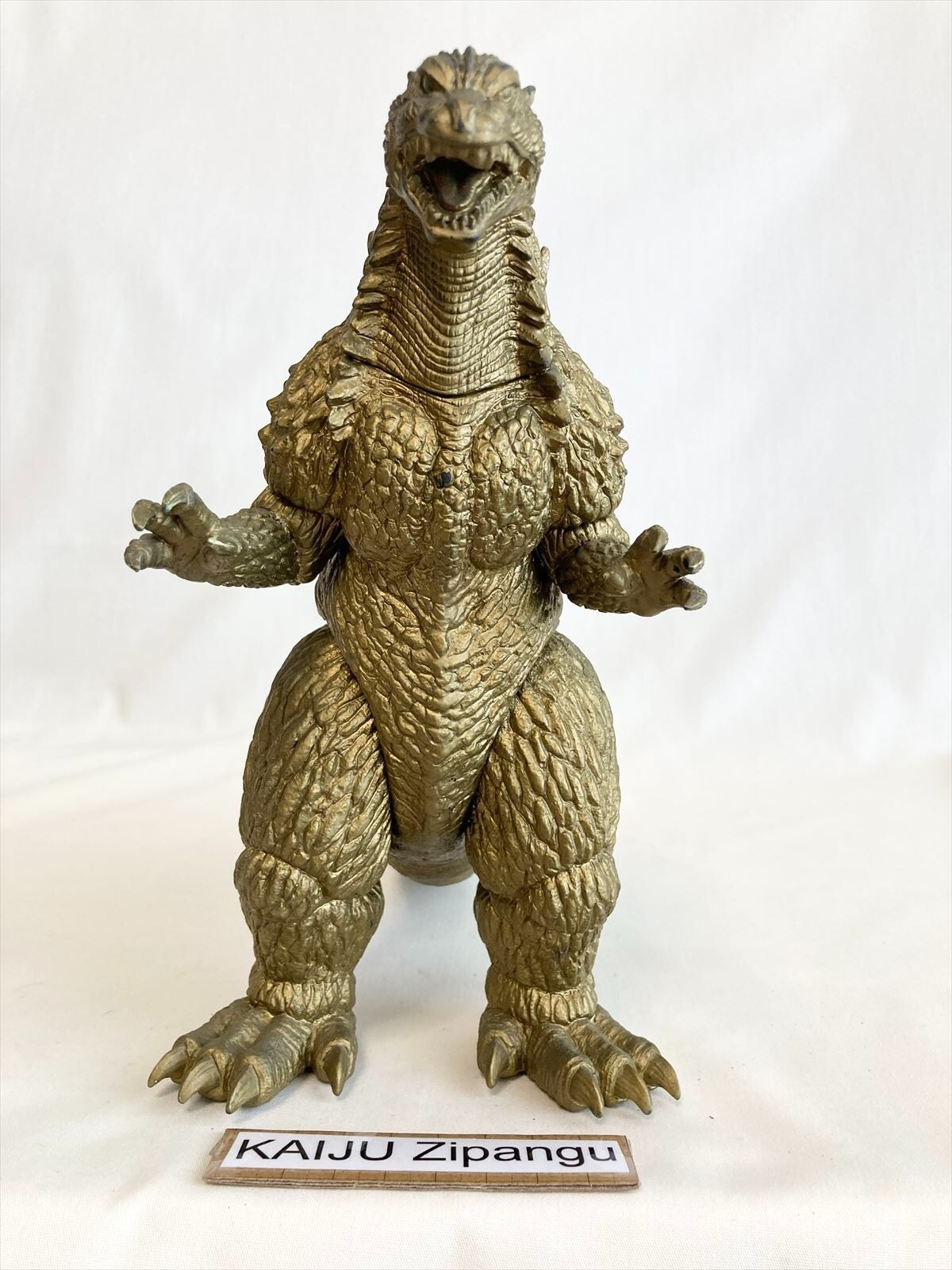 2002 Bandai Custom Painted Gold Regular Godzilla 2003 8 1/2\