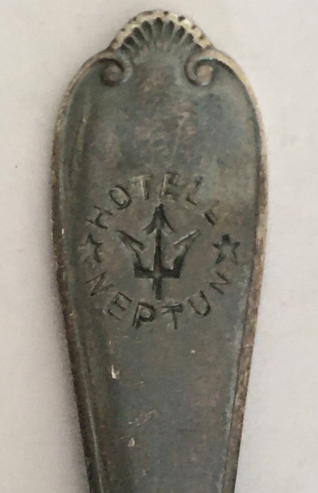 Vintage Souvenir Spoon Collectible Hotell Hotel Neptun Dubrovnik Croatia 4.75”