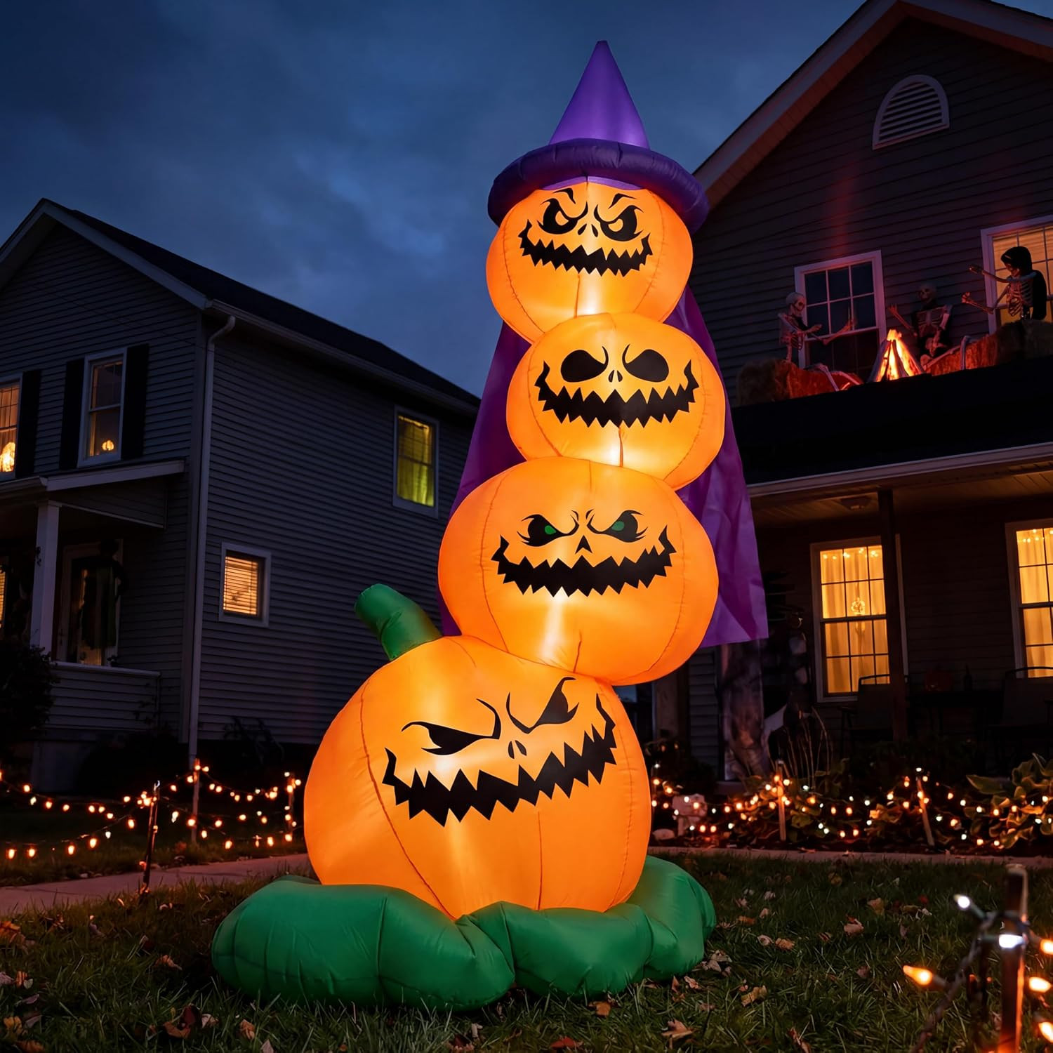 Joiedomi 6 FT Halloween Inflatables Outdoor Pumpkins Joiedomi 6 FT Halloween Inflatables Outdoor Pumpkins
