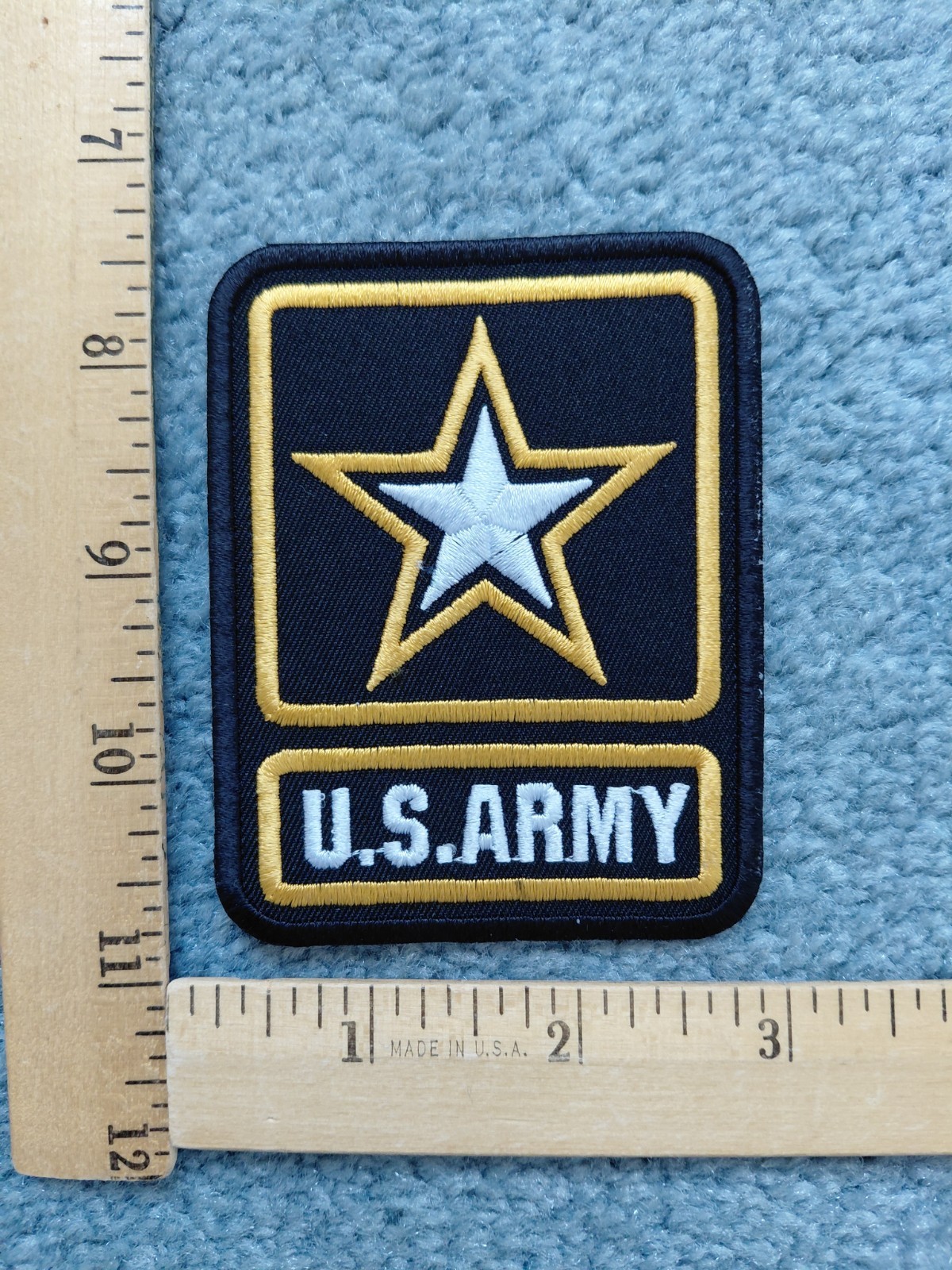 U.S. UNITED STATES ARMY MILITARIA IRON ON PATCH 