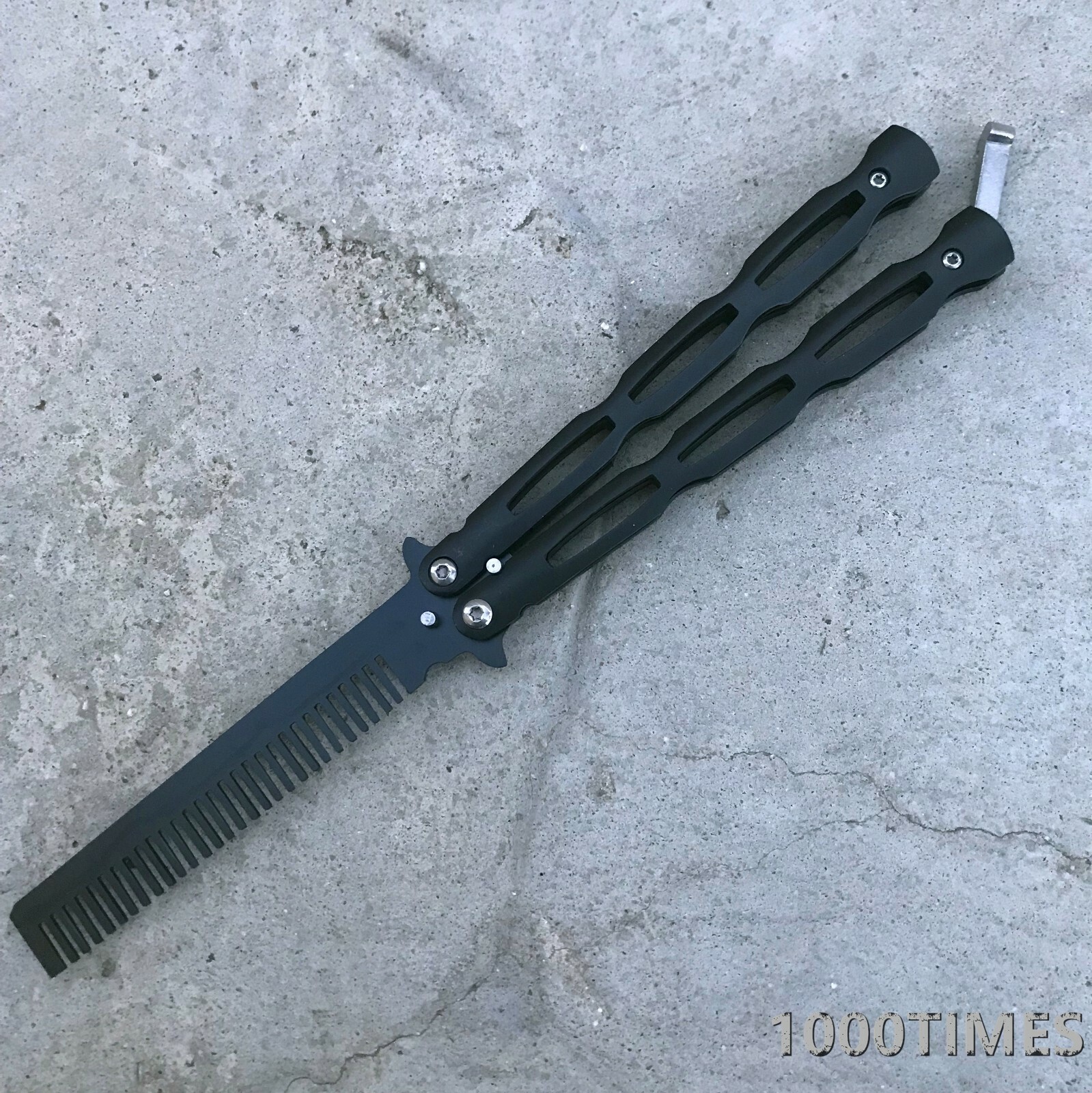 COUNTER STRIKE CSGO Practice  Butterfly Trainer / Comb / Opener Non Sharp BK