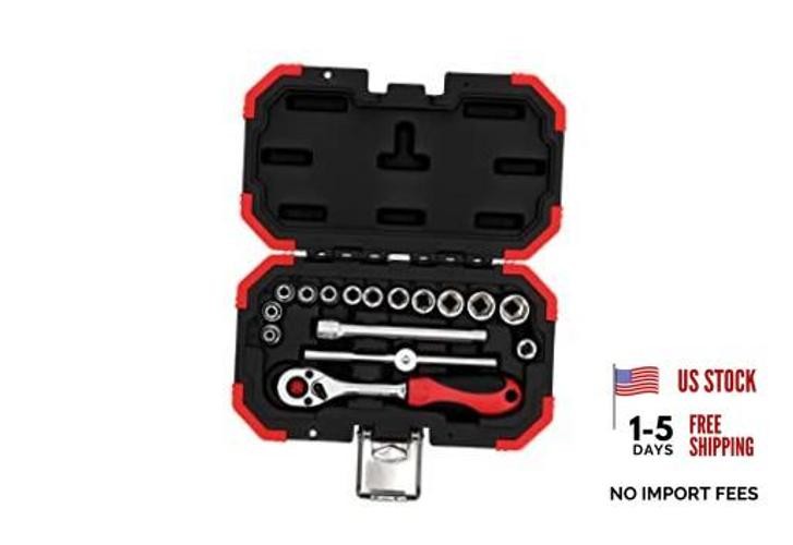 GEDORE RED Socket Set size4-13mm 16pcs 1/4 Zoll 16-part