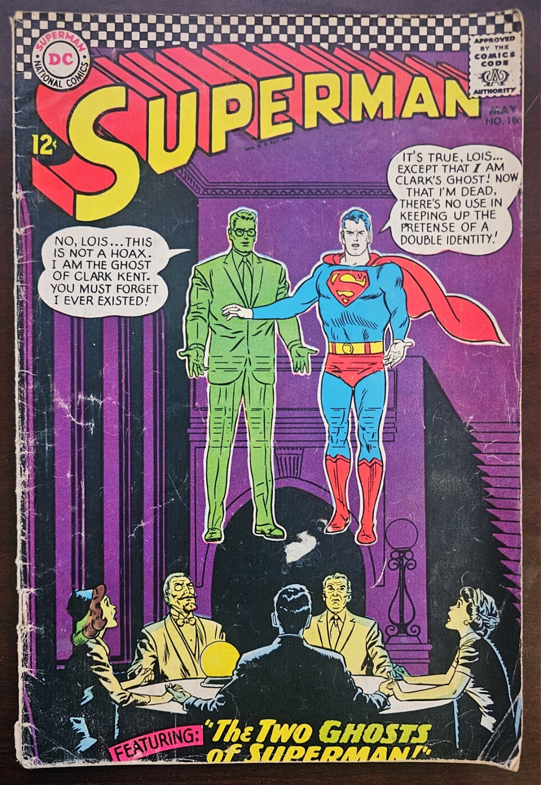 Superman #186 VG (DC Comics May 1966)
