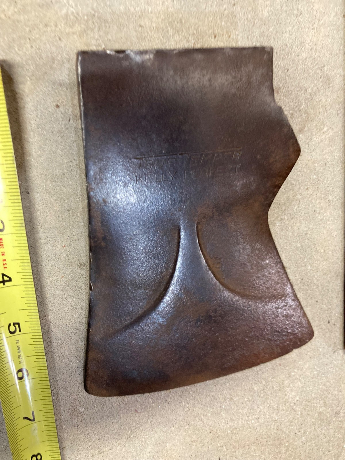 Vintage True Temper Kelly Perfect Single Bit Axe Head 3lb. 4.5 oz.