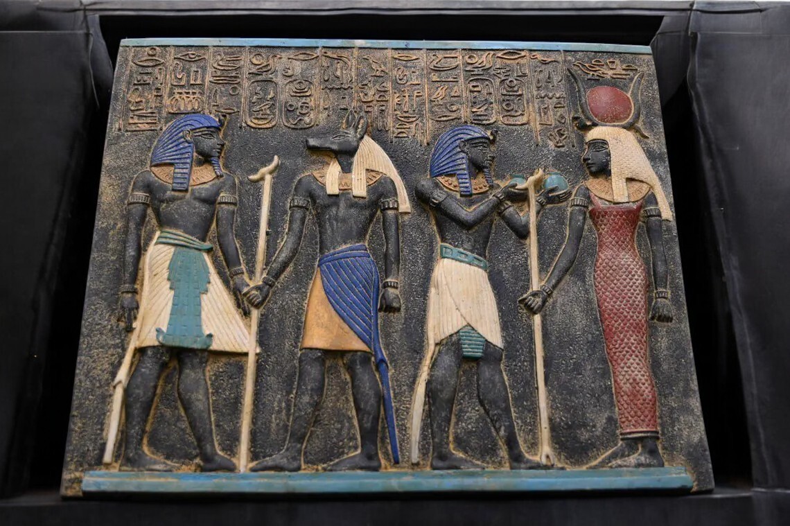 Rare Ancient Egyptian Antiquities Pharaonic Tablet Unique Egyptian Art BC