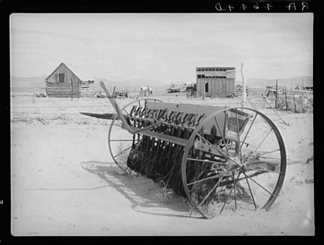 Oneida County Idaho 1936 Dry Sandy Soil Farming Impossible Grazing Project