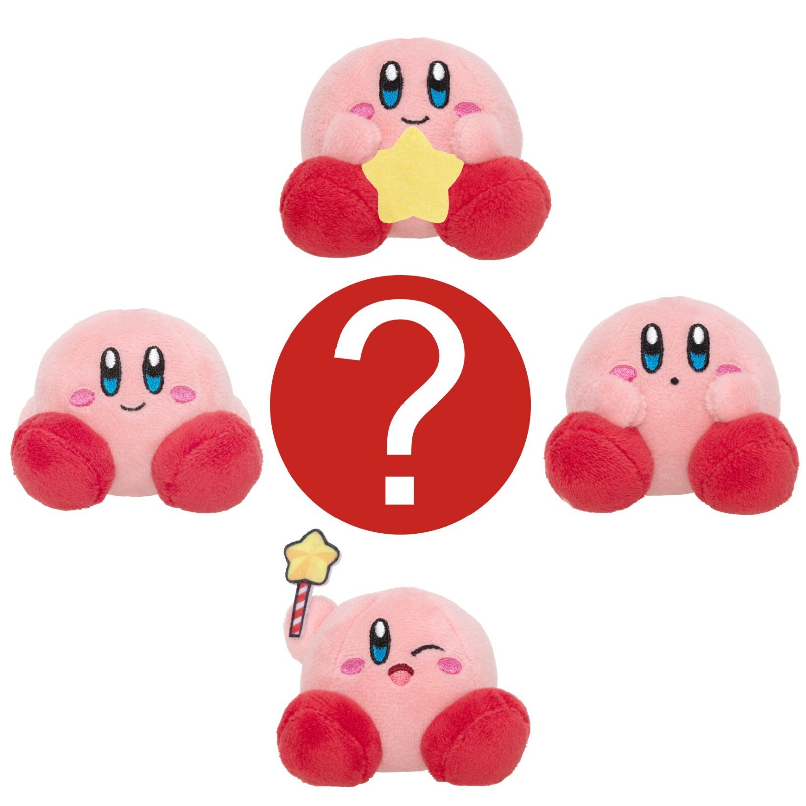 Kitan Club Kirby Mini Plush Keychain Figure 1 Random Nintendo Gashapon Toy