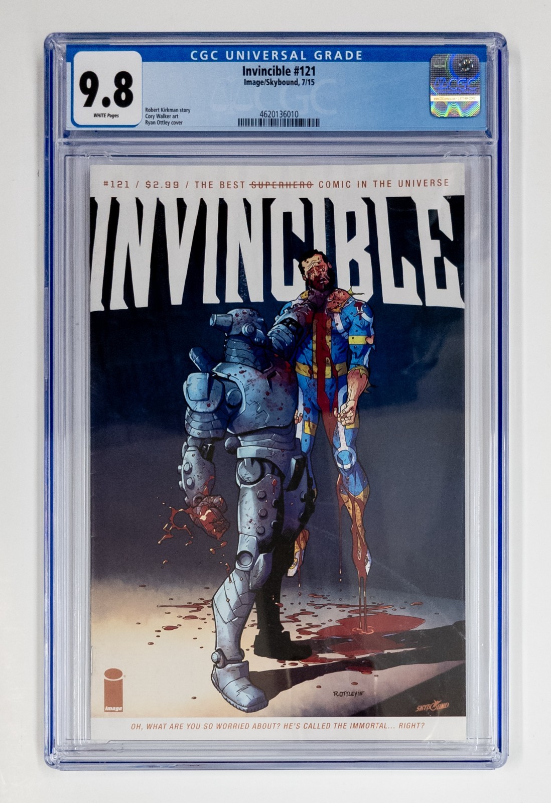 INVINCIBLE #121 - CGC 9.8 - 07/2015