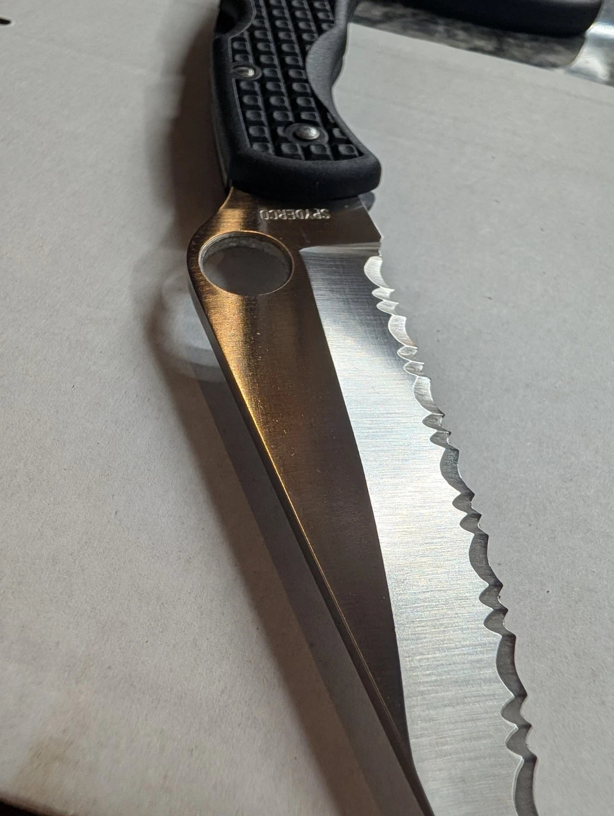 NEW UNUSED Spyderco Endura C10PBK98 1st Gen Clipit Stainless Japan Seki City