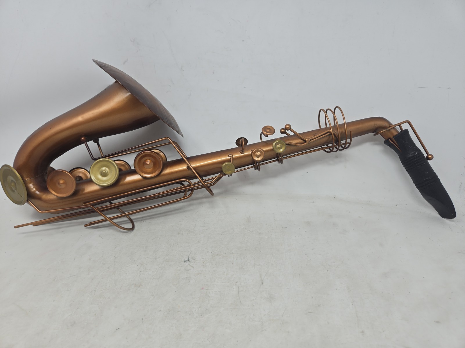 MCM Alto Saxophone Metal Decorative Approximately 22