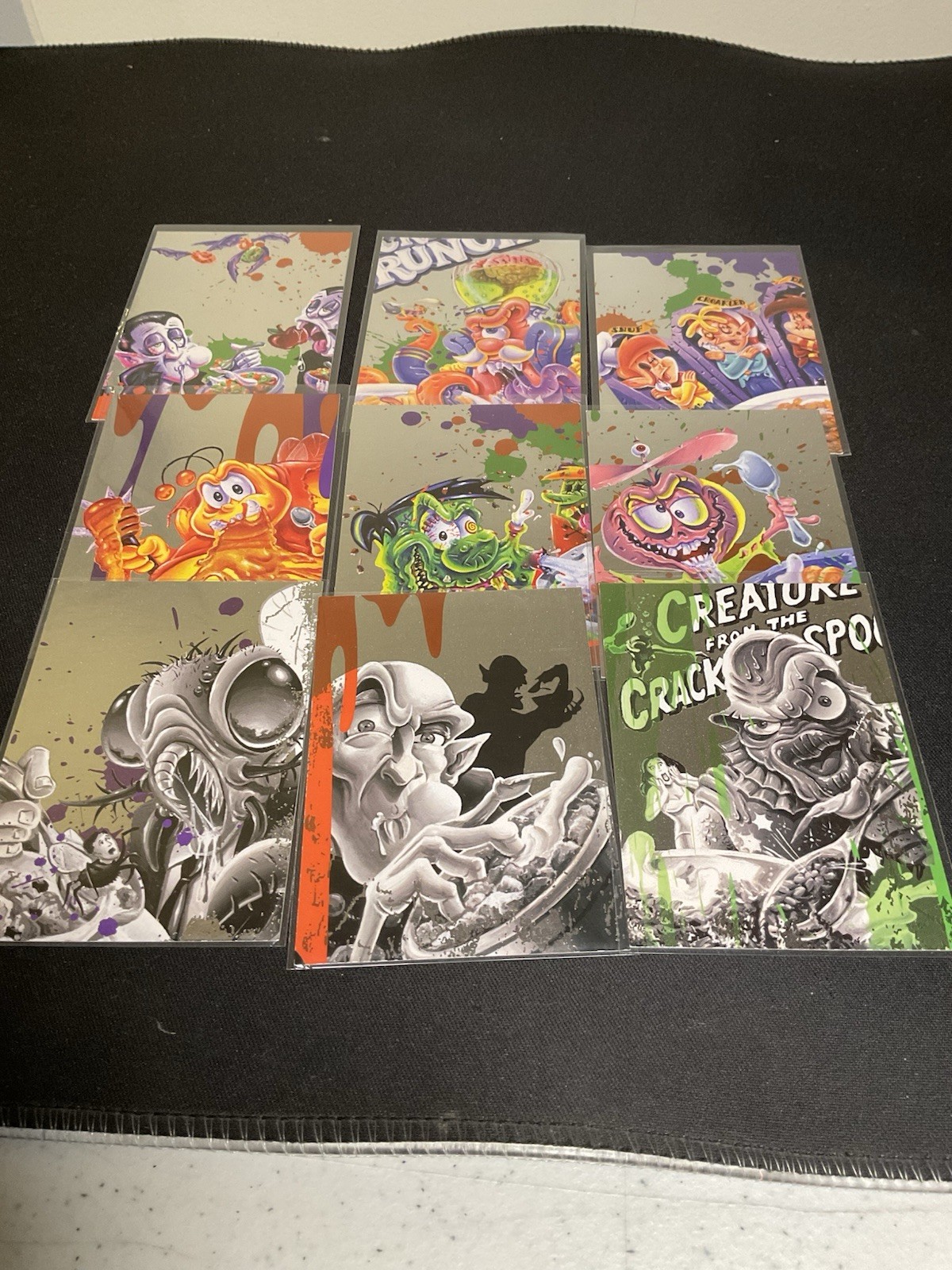 2012 WAX-EYE CEREAL KILLERS SERIES 2 SILVER SPOON COMPLETE SET 1-9
