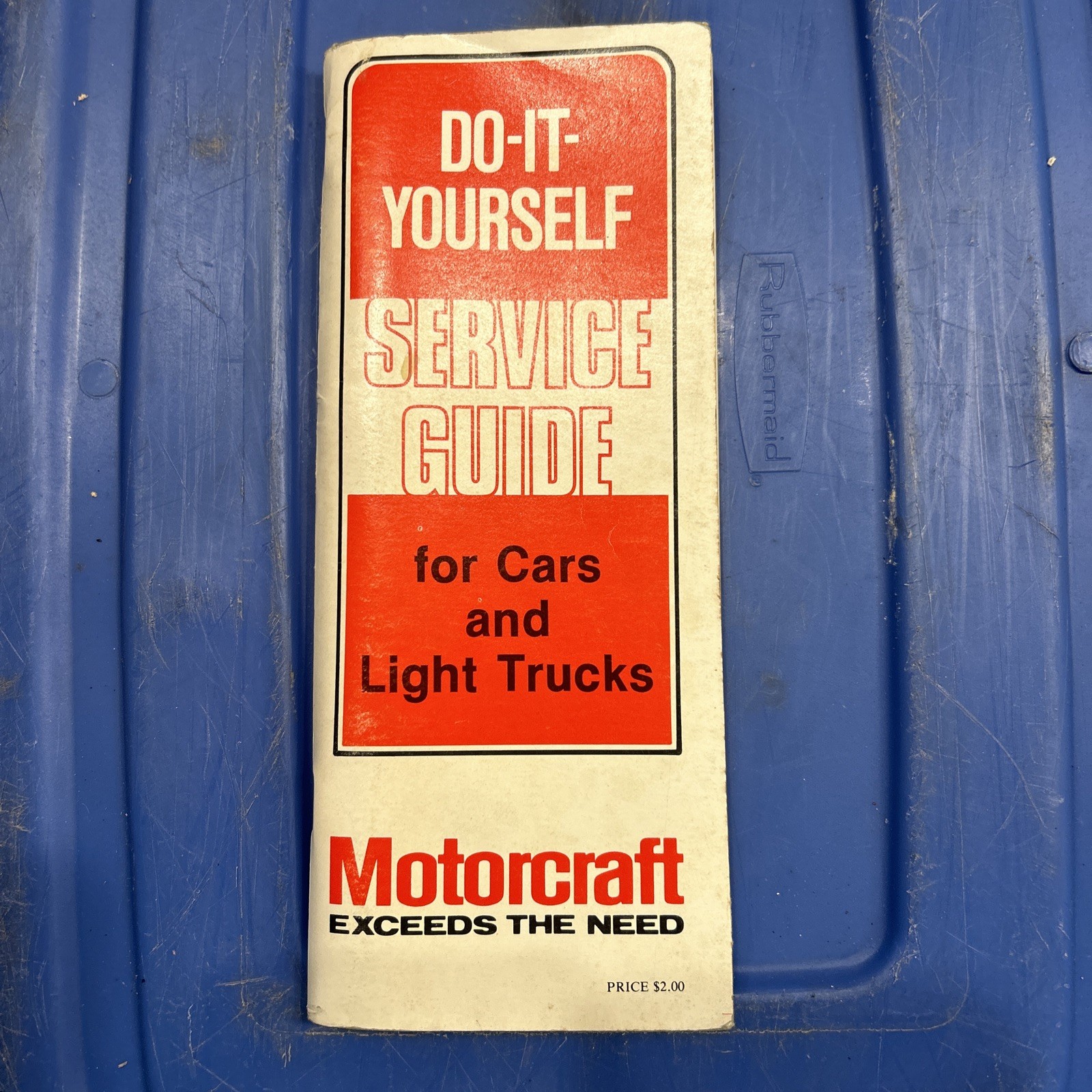 Ford Motorcraft Do-It-Yourself Service Guide for Cars and Light Trucks 1983