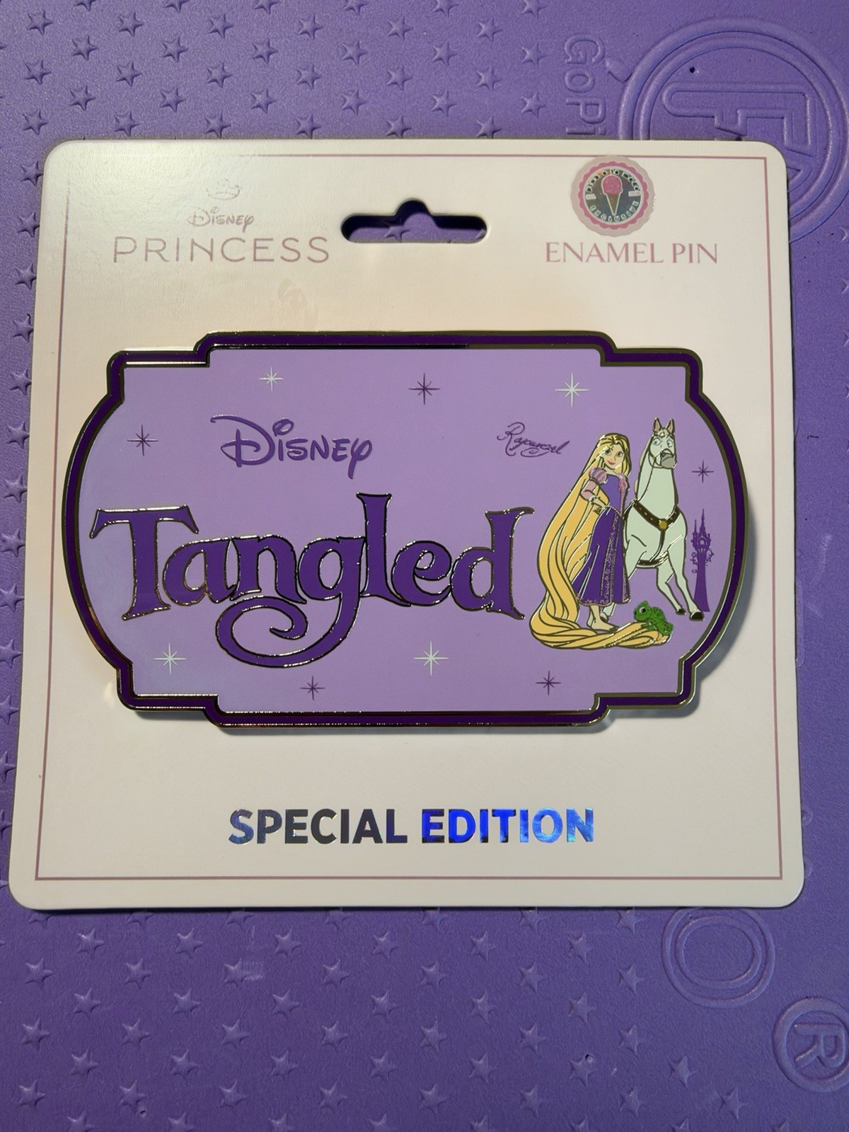Disney Princess Rapunzel Tangled Marquee sign PALM SE 200 2.5 in x 4in