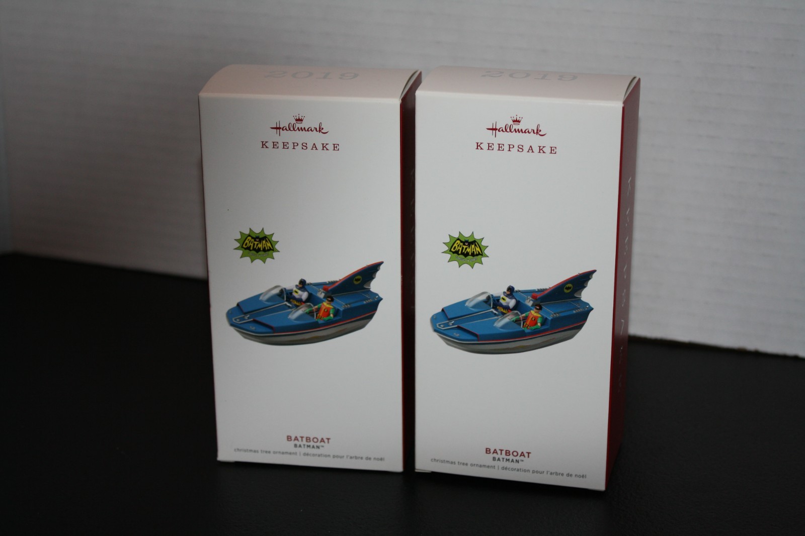2019 Hallmark Keepsake Ornament DC 60s Batman Batboat