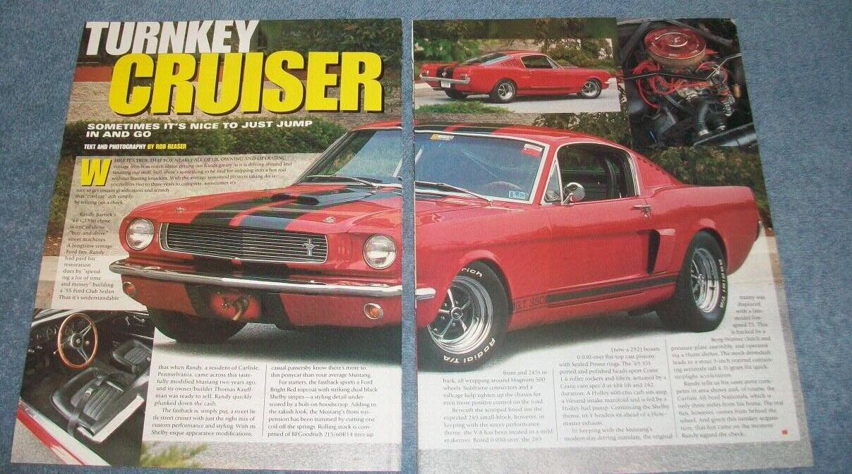 1966 Ford Mustang Fastback RestoMod Article \