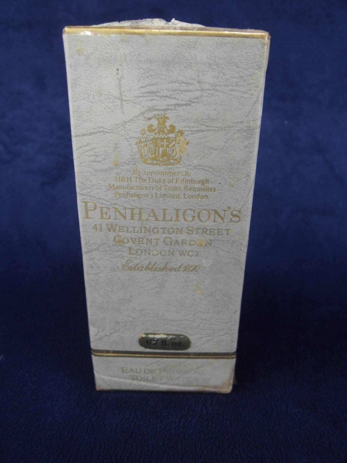 Vintage Penhaligon\'s Eau De Primrose  Toilet Water Splash 200ml Sealed