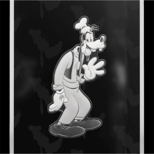 2026 Agoro Disney Goofy TIER 3 /500 Fully Engraved 1/2oz .999 Silver RARE