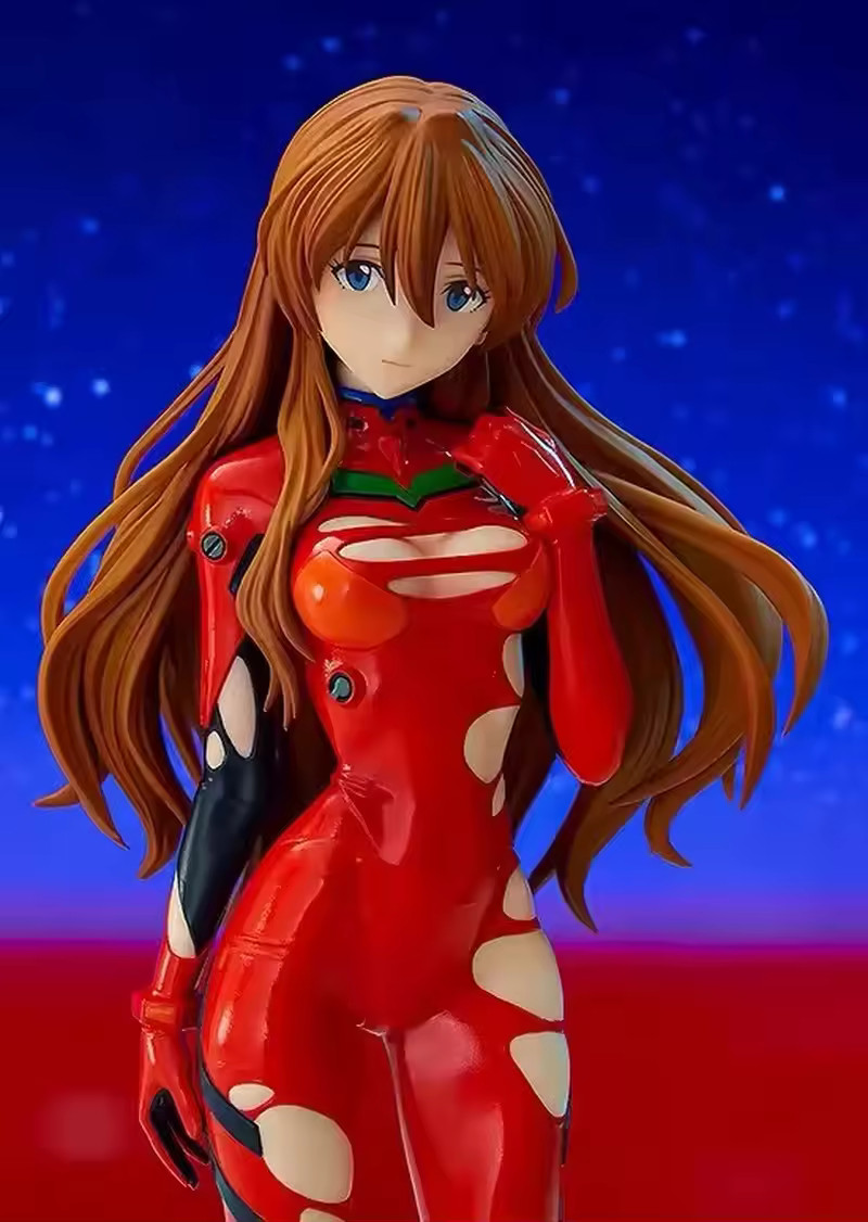 Asuka Langley Post-War Outfit Anime Figure Cute Character Collectible Gift